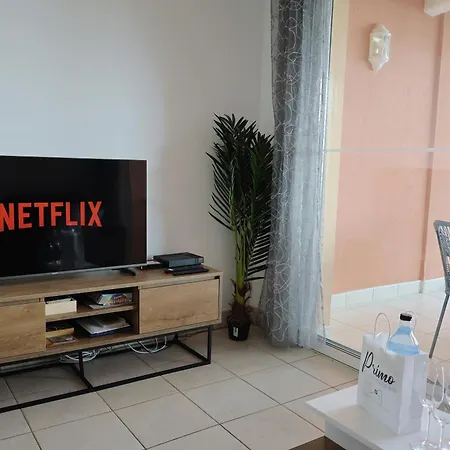 公寓 Les Sanguinaires N31 - T2 Vue Mer, Piscine, 阿雅克肖